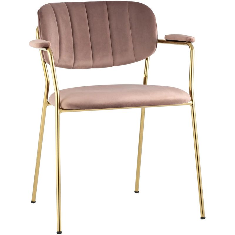 Стул Singer Chair Золотой Металл Пыльная Роза Розовый пастельный Золотой Стул Singer Chair Золотой Металл Пыльная Роза Розовый пастельный Золотой в Грозном | Loft Concept