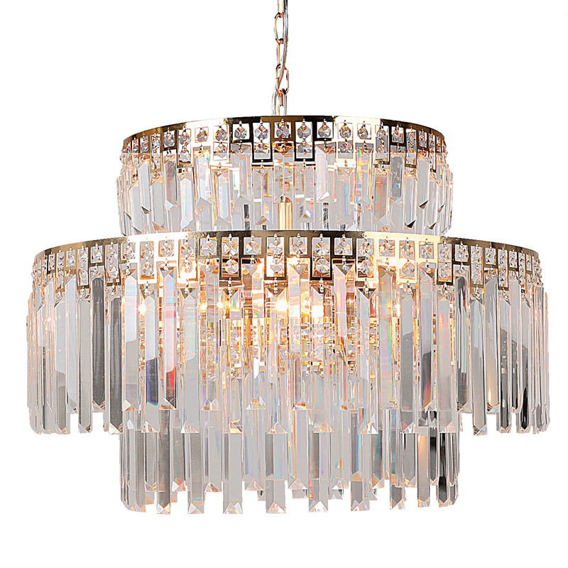 Люстра Mireil Chandelier 61 Глянцевое золото Прозрачный Люстра Mireil Chandelier 61 Глянцевое золото Прозрачный в Грозном | Loft Concept