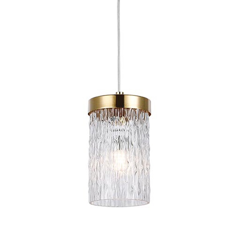 Подвесной светильник Estebe Gold Glass Hanging Lamp Золотой Прозрачный Подвесной светильник Estebe Gold Glass Hanging Lamp Золотой Прозрачный в Грозном | Loft Concept