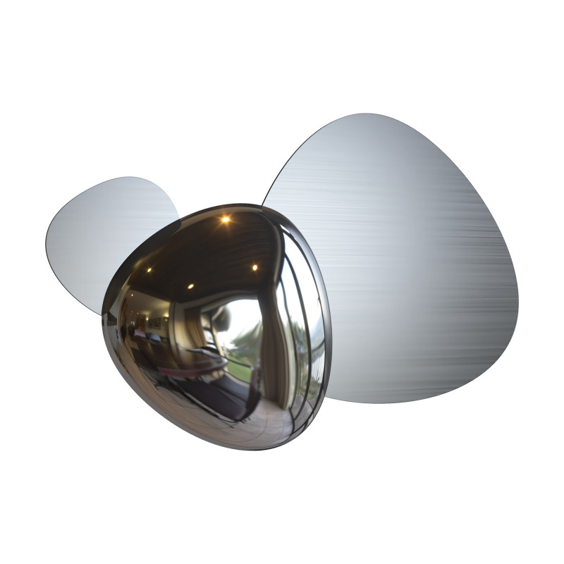 Бра Silver Matt & Gloss 1 Серебряный Бра Silver Matt & Gloss 1 Серебряный в Грозном | Loft Concept
