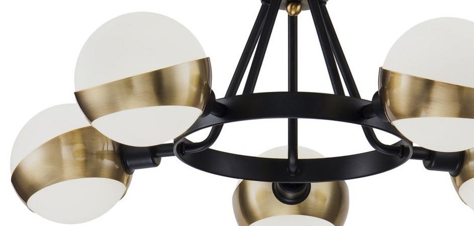 Люстра Hold Ball Brass Chandelier 5 Люстра Hold Ball Brass Chandelier 5 - Loft-Concept в Грозном