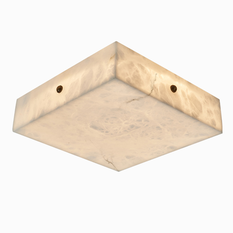 Накладной Потолочный светильник из натурального мрамора Marble cube  в Грозном | Loft Concept 