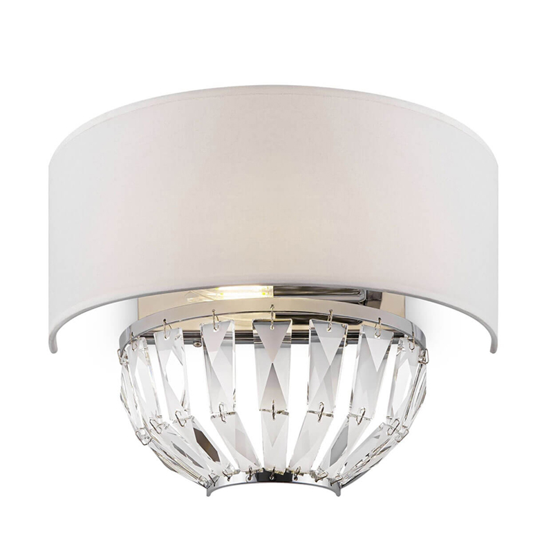 Бра Odarnat Lighting Sconce chrome Белый Хром Бра Odarnat Lighting Sconce chrome Белый Хром в Грозном | Loft Concept