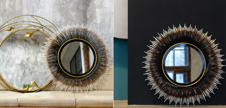 Зеркало Black Sun Mirror - Loft-Concept в Грозном