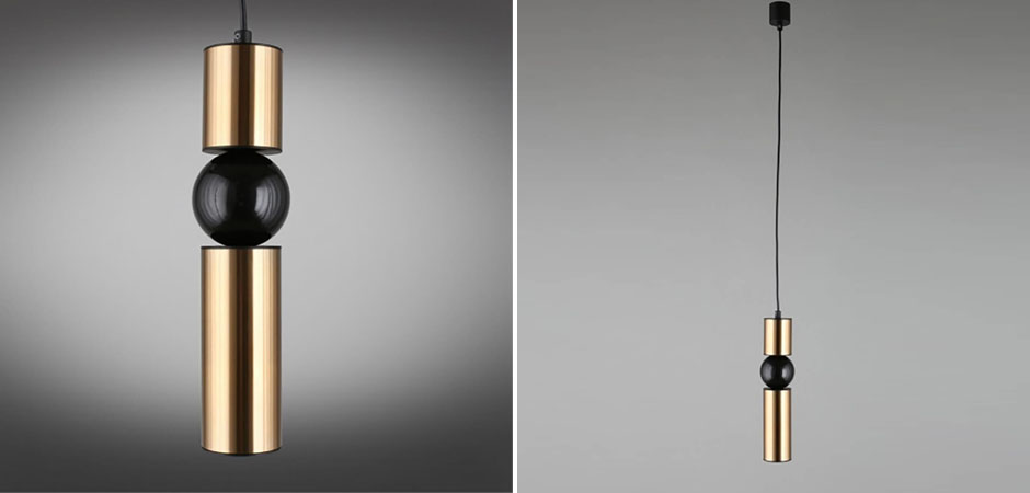 Подвесной светильник Lee Broom Fulcrum Черный и Золото Подвесной светильник Lee Broom Fulcrum Черный и Золото - Loft-Concept в Грозном