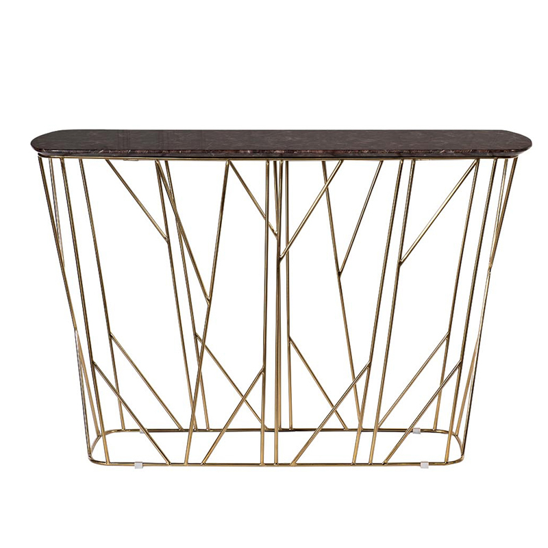 Консоль Rosalin Console Золотой Консоль Rosalin Console Золотой в Грозном | Loft Concept