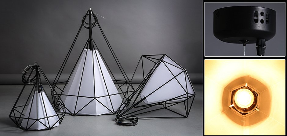 Подвесной светильник Loft Bar Nest Cone Black Подвесной светильник Loft Bar Nest Cone Black - Loft-Concept в Грозном