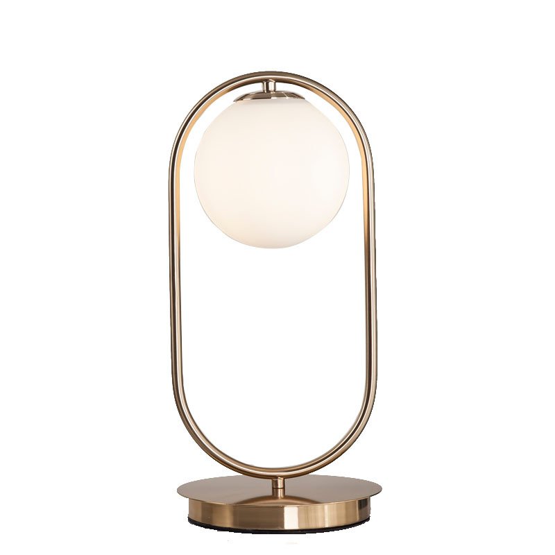 Настольная лампа CORDA TABLE LAMP Белый Латунь Настольная лампа CORDA TABLE LAMP Белый Латунь в Грозном | Loft Concept