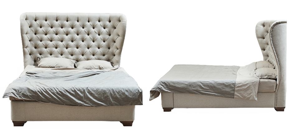 Кровать Aivengo Bed White Кровать Aivengo Bed White - Loft-Concept в Грозном