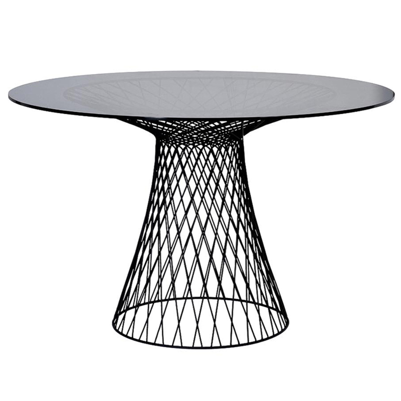 Обеденный стол Black Mesh Черный Обеденный стол Black Mesh Черный в Грозном | Loft Concept