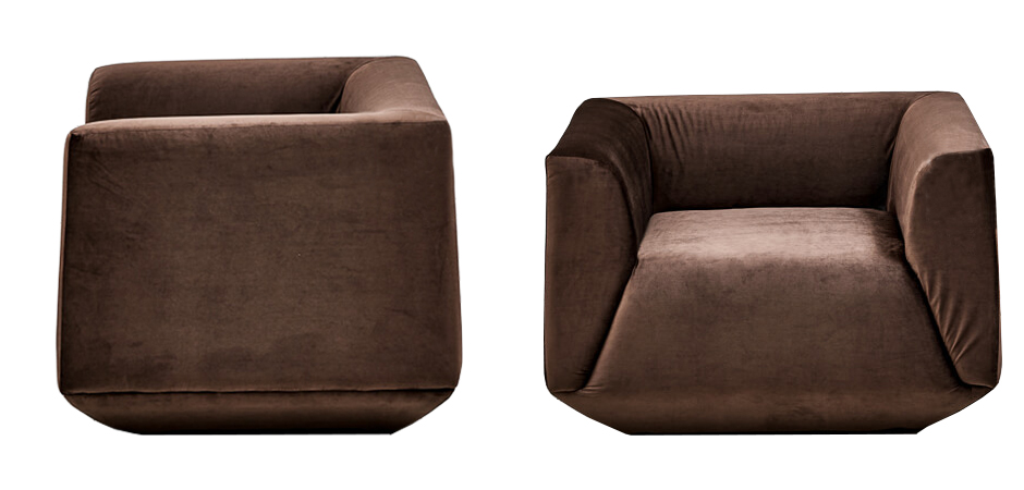 Armchair Cube Brown Большое Кресло Куб Armchair Cube Brown Большое Кресло Куб - Loft-Concept в Грозном