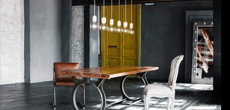 Подвесной светильник BETON RIB  - Loft-Concept в Грозном