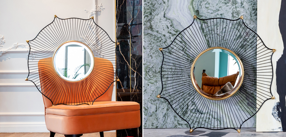 Зеркало Mancini Mirror Зеркало Mancini Mirror - Loft-Concept в Грозном