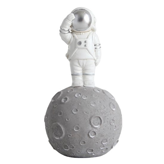 Статуэтка Astronaut On The Moon Белый Статуэтка Astronaut On The Moon Белый в Грозном | Loft Concept