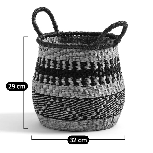 Круглая плетеная корзина Oyana Wicker Basket Круглая плетеная корзина Oyana Wicker Basket в Грозном