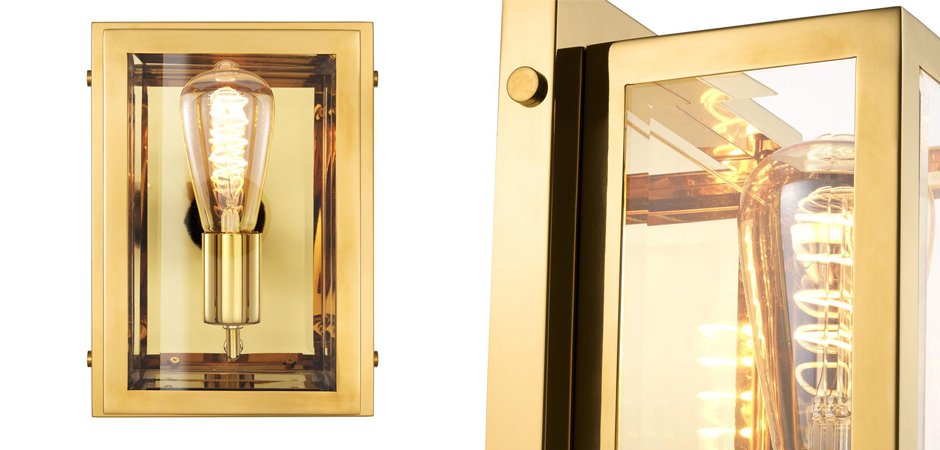 Бра Eichholtz Wall Lamp Odeon Gold Бра Eichholtz Wall Lamp Odeon Gold - Loft-Concept в Грозном