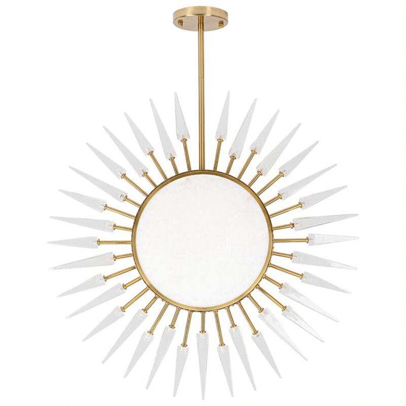 Люстра Chandelier Sun with thorns Золотой Люстра Chandelier Sun with thorns Золотой в Грозном | Loft Concept