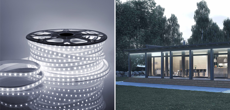 Комплект светодиодной ленты 6W/m 60LED/m 2835SMD холодный белый 5М Комплект светодиодной ленты 6W/m 60LED/m 2835SMD холодный белый 5М - Loft-Concept в Грозном