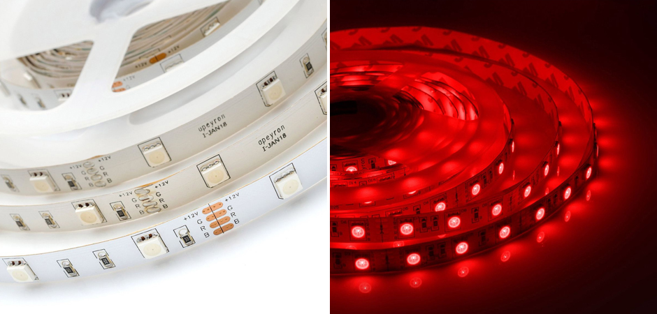 Светодиодная лента 5м 14,4W/m 60LED/m 5050SMD разноцветная Светодиодная лента 5м 14,4W/m 60LED/m 5050SMD разноцветная - Loft-Concept в Грозном