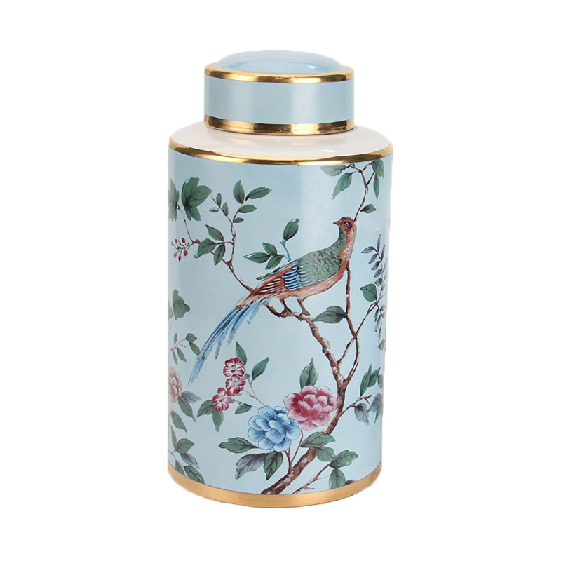 Ваза Garden Blue Vase big Мульти Ваза Garden Blue Vase big Мульти в Грозном | Loft Concept