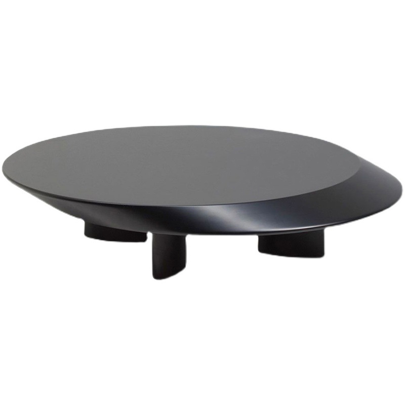 Кофейный стол Ellipse Black Matte Coffee Table Черный матовый Кофейный стол Ellipse Black Matte Coffee Table Черный матовый в Грозном | Loft Concept