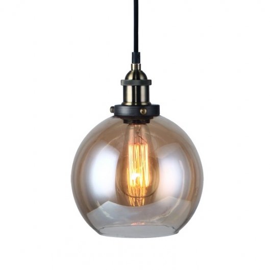 Подвесной светильник Amber Glass Cafe Pendant Янтарь (Amber) Подвесной светильник Amber Glass Cafe Pendant Янтарь (Amber) в Грозном | Loft Concept
