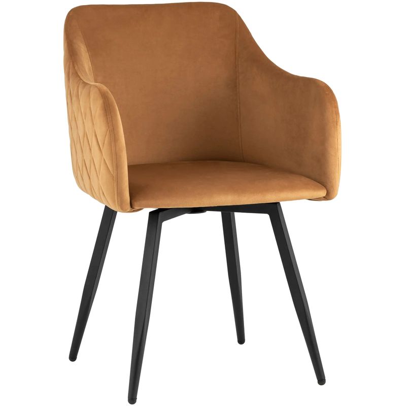Стул Вращающийся Nika Chair Оранжевый Цвет Оранжевый Черный Стул Вращающийся Nika Chair Оранжевый Цвет Оранжевый Черный в Грозном | Loft Concept