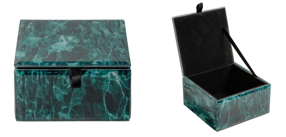 Шкатулка Turquoise Smoke Cube Шкатулка Turquoise Smoke Cube - Loft-Concept в Грозном