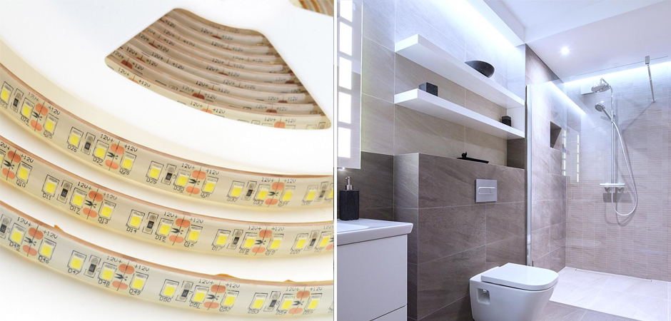 Светодиодная влагозащищенная лента 10W/m 120LED/m 2835SMD холодный белый 5M Светодиодная влагозащищенная лента 10W/m 120LED/m 2835SMD холодный белый 5M - Loft-Concept в Грозном
