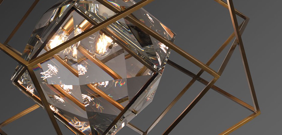 Подвесной светильник Jonathan Browning Studios CAMUS CHANDELIER Подвесной светильник Jonathan Browning Studios CAMUS CHANDELIER - Loft-Concept в Грозном