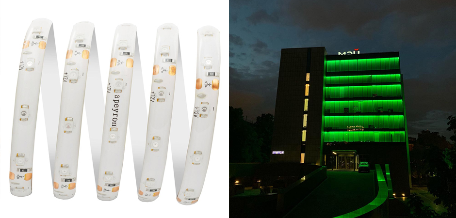 Светодиодная влагозащищенная лента 4,8W/m 60LED/m 3528SMD зеленый Светодиодная влагозащищенная лента 4,8W/m 60LED/m 3528SMD зеленый - Loft-Concept в Грозном