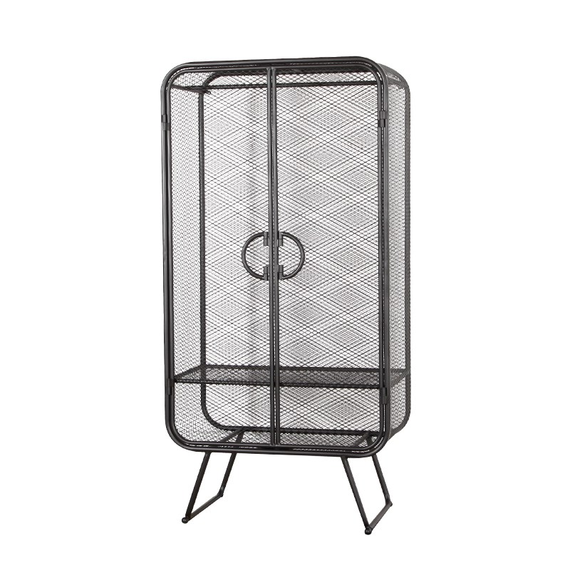 Шкаф Rhombic Grid Wardrobe Black Черный Шкаф Rhombic Grid Wardrobe Black Черный в Грозном | Loft Concept