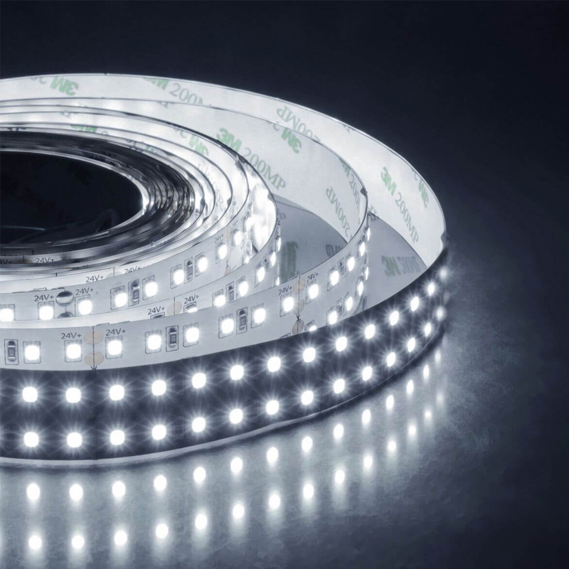 Светодиодная лента 38W/m 240Led/m 2835SMD холодный белый Белый Светодиодная лента 38W/m 240Led/m 2835SMD холодный белый Белый в Грозном | Loft Concept