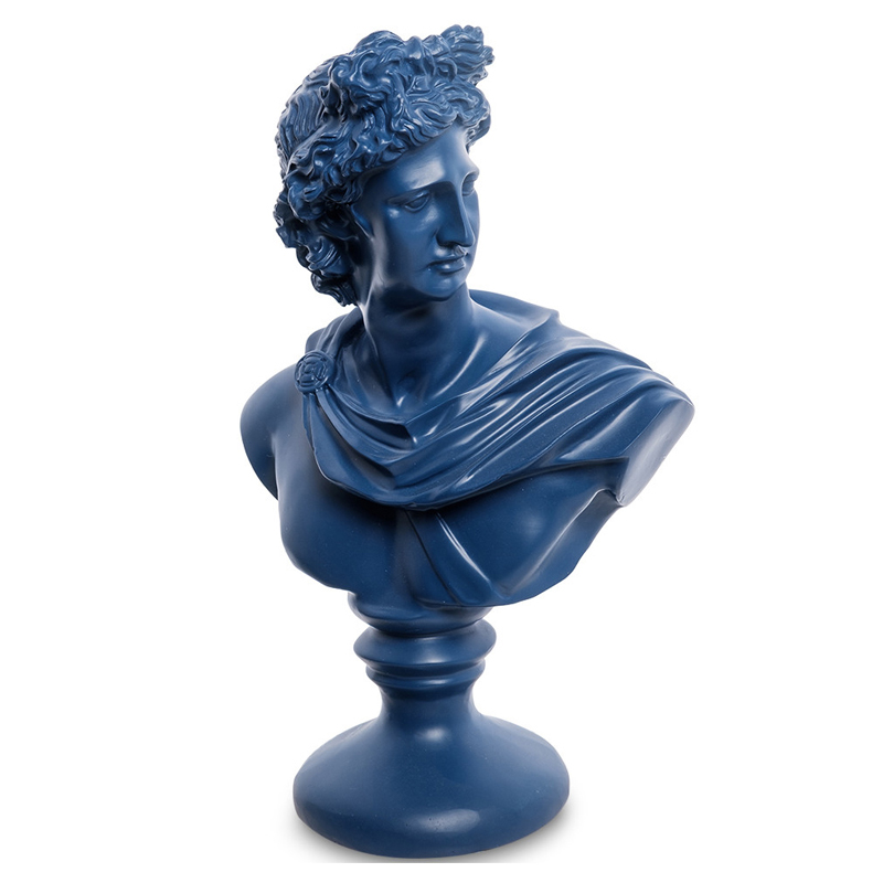 Статуэтка Bust David blue Синий Статуэтка Bust David blue Синий в Грозном | Loft Concept