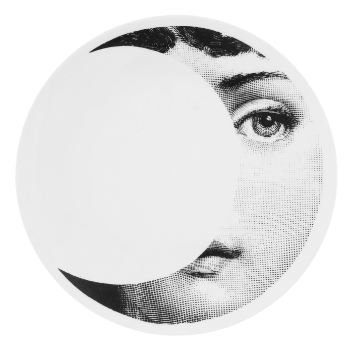 Декоративная тарелка Fornasetti 039 Черный Декоративная тарелка Fornasetti 039 Черный в Грозном | Loft Concept