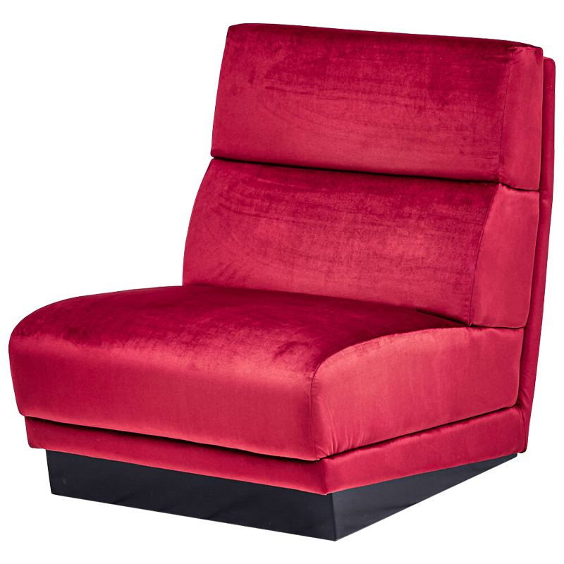 Кресло Berkeley Chair Crimson Малиновый (Crimson) Черный Кресло Berkeley Chair Crimson Малиновый (Crimson) Черный в Грозном | Loft Concept
