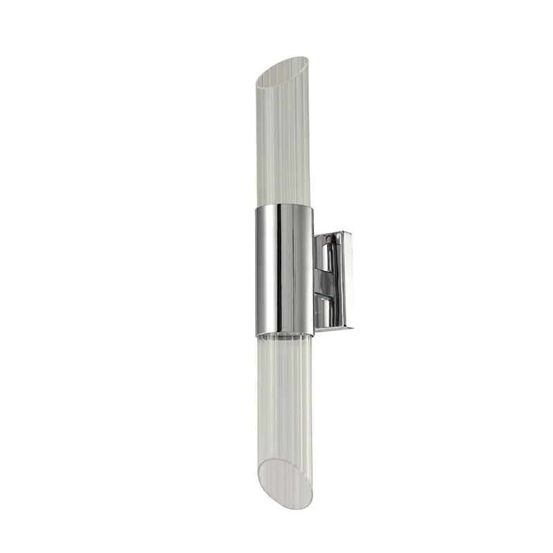 Бра Glass Rod Light chrome Хром Прозрачное Стекло Бра Glass Rod Light chrome Хром Прозрачное Стекло в Грозном | Loft Concept