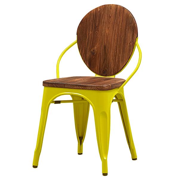 Стул Tolix chair Wooden Yellow Дуб темный Желтый Стул Tolix chair Wooden Yellow Дуб темный Желтый в Грозном | Loft Concept