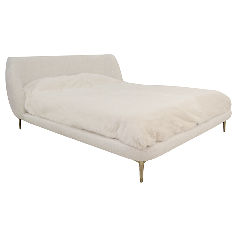 Кровать Reinaldo Bed Белый Кровать Reinaldo Bed Белый в Грозном | Loft Concept
