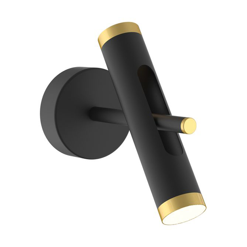 Бра Rainer Sconce black Черный Золотой Бра Rainer Sconce black Черный Золотой в Грозном | Loft Concept