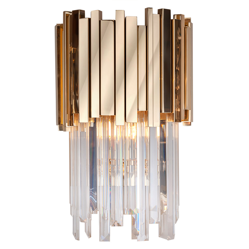 Бра Luxxu Modern Cascade Wall Lamp Gold 40 Золотой Прозрачное Стекло Бра Luxxu Modern Cascade Wall Lamp Gold 40 Золотой Прозрачное Стекло в Грозном | Loft Concept