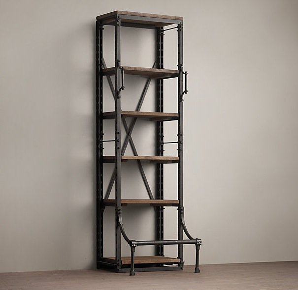 Стеллаж Vintage Iron Stella Стеллаж Vintage Iron Stella в Грозном | Loft Concept