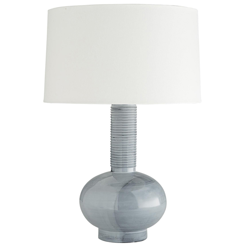 Дизайнерская настольная лампа NAKOMA LAMP Серый Белый Дизайнерская настольная лампа NAKOMA LAMP Серый Белый в Грозном | Loft Concept