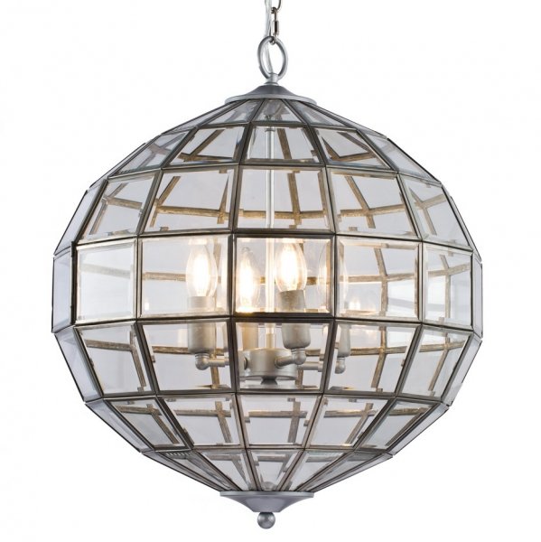 Люстра Lantern Luna nickel M Люстра Lantern Luna nickel M в Грозном | Loft Concept
