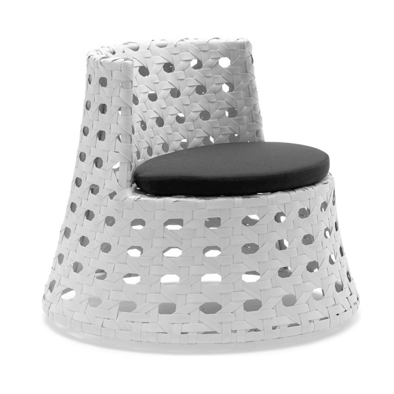Кресло White Braid Chair Белый в Грозном | Loft Concept 
