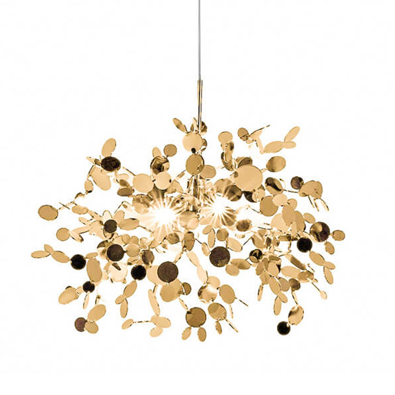Люстра Terzani Argent Suspension Gold Pendant Lamp 40 Золотой Люстра Terzani Argent Suspension Gold Pendant Lamp 40 Золотой в Грозном | Loft Concept