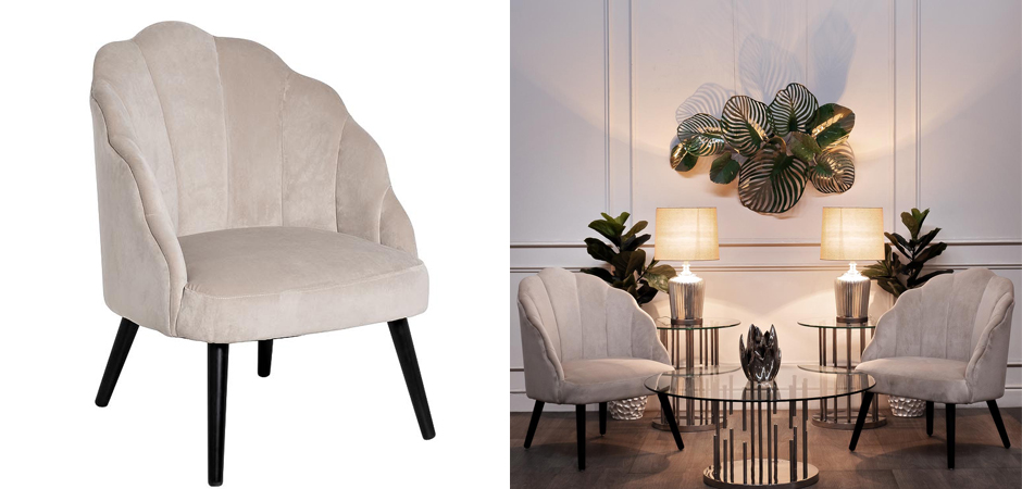 Кресло FolioFlower Armchair beige Кресло FolioFlower Armchair beige - Loft-Concept в Грозном