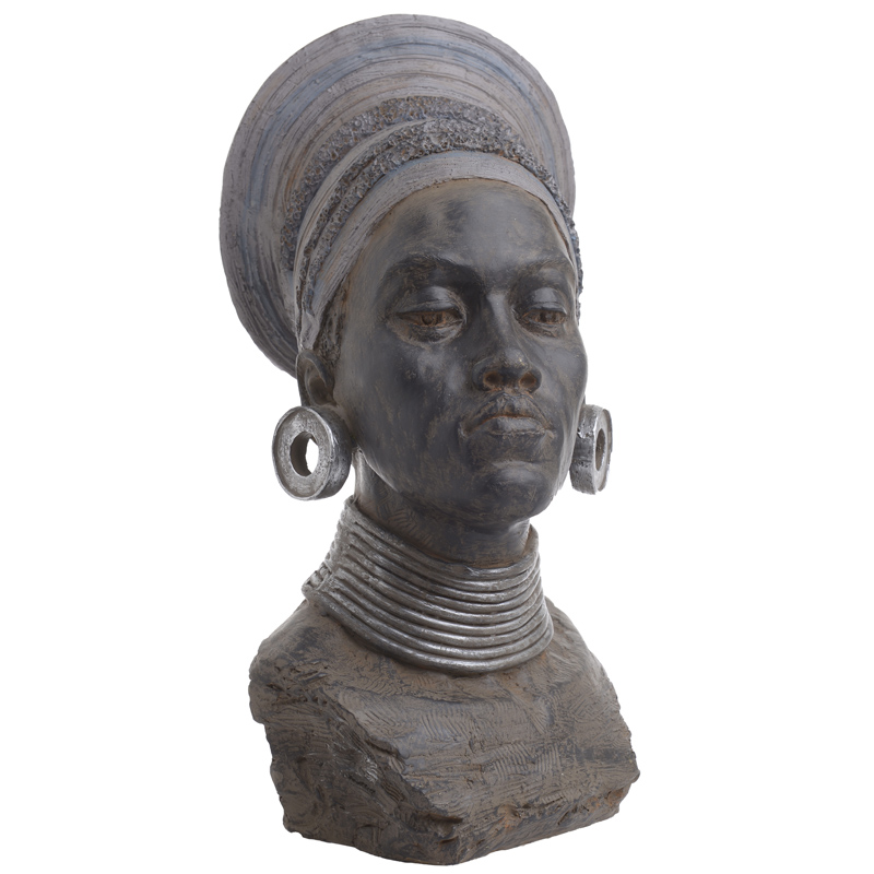 Статуэтка African Woman #2 Бежево-серый Статуэтка African Woman #2 Бежево-серый в Грозном | Loft Concept