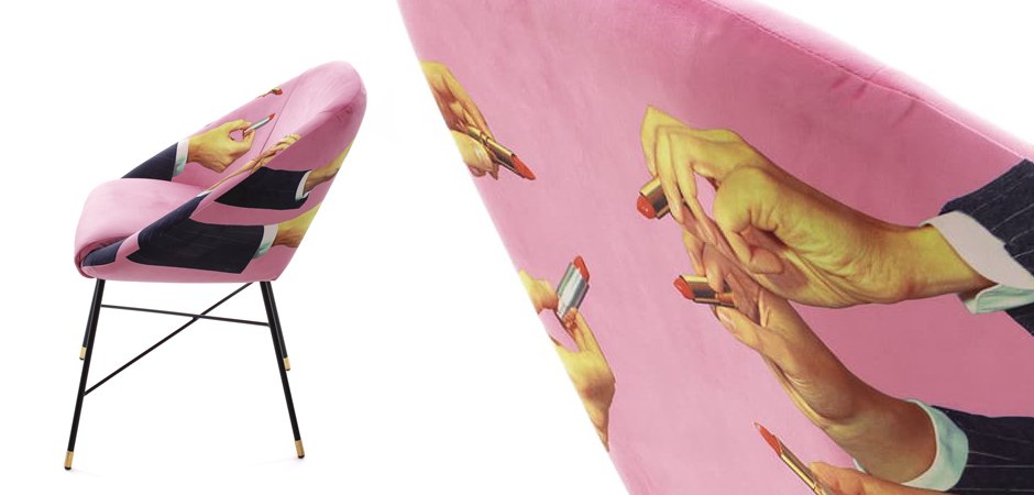 Кресло Seletti Padded Chair Lipsticks Pink Кресло Seletti Padded Chair Lipsticks Pink - Loft-Concept в Грозном