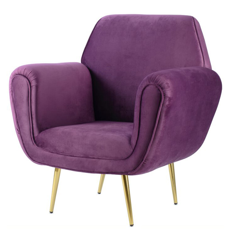 Кресло Lounge Chairs Gigi Radice purple Фиолетовый Кресло Lounge Chairs Gigi Radice purple Фиолетовый в Грозном | Loft Concept